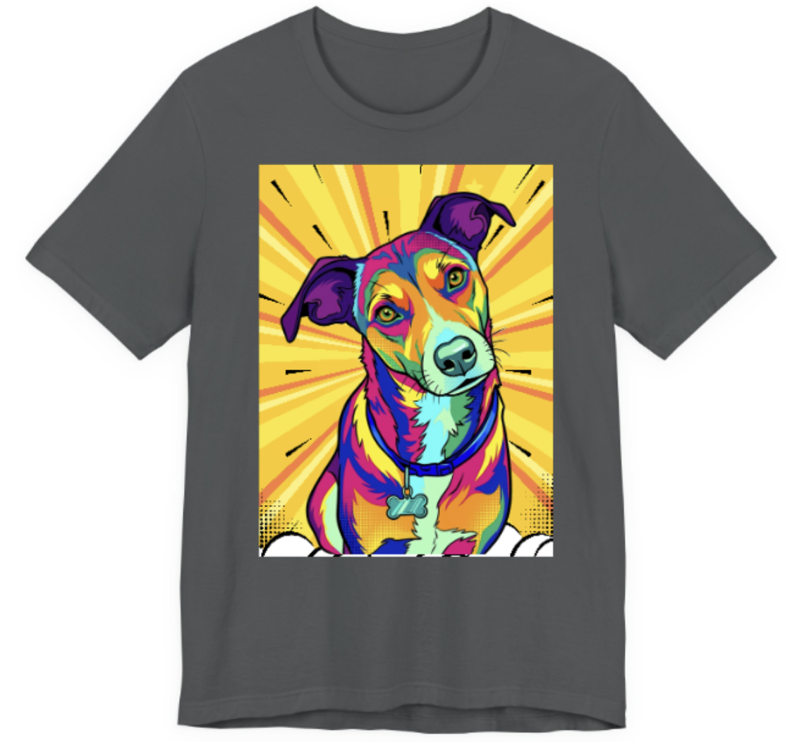 Custom Pop Art ..Gift Personlized Photo Family Shirt, Pet Tee, Soft Shirt For Mother's Day | Graduation Image Tee Upload Photo