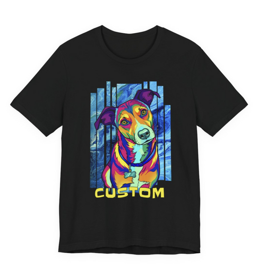 Custom Pop Art ..Gift Personlized Photo Family Shirt, Pet Tee, Soft Shirt For Mother's Day | Graduation Image Tee Upload Photo