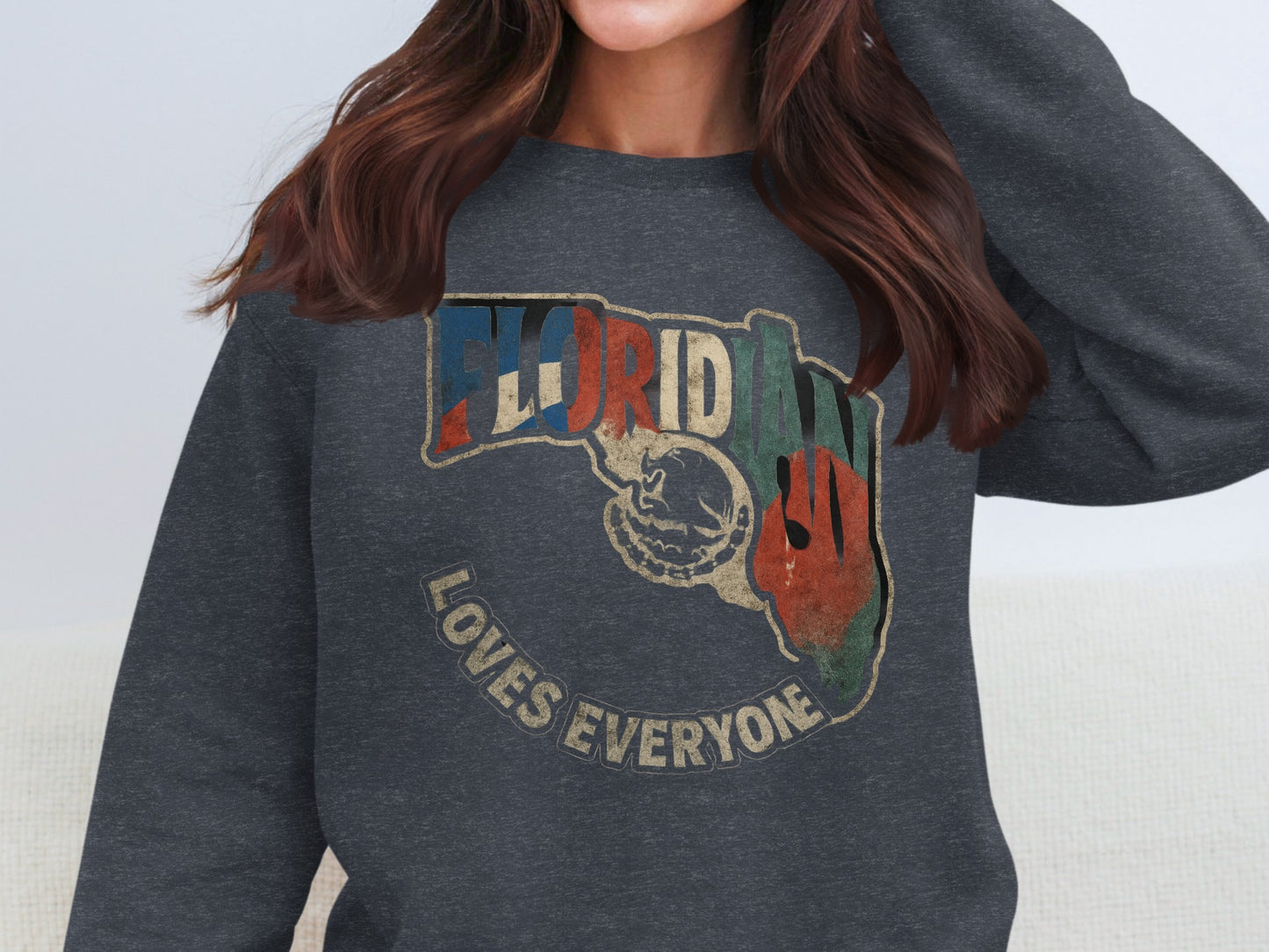 Florida Loves Everyone Graphic Sweatshirt product