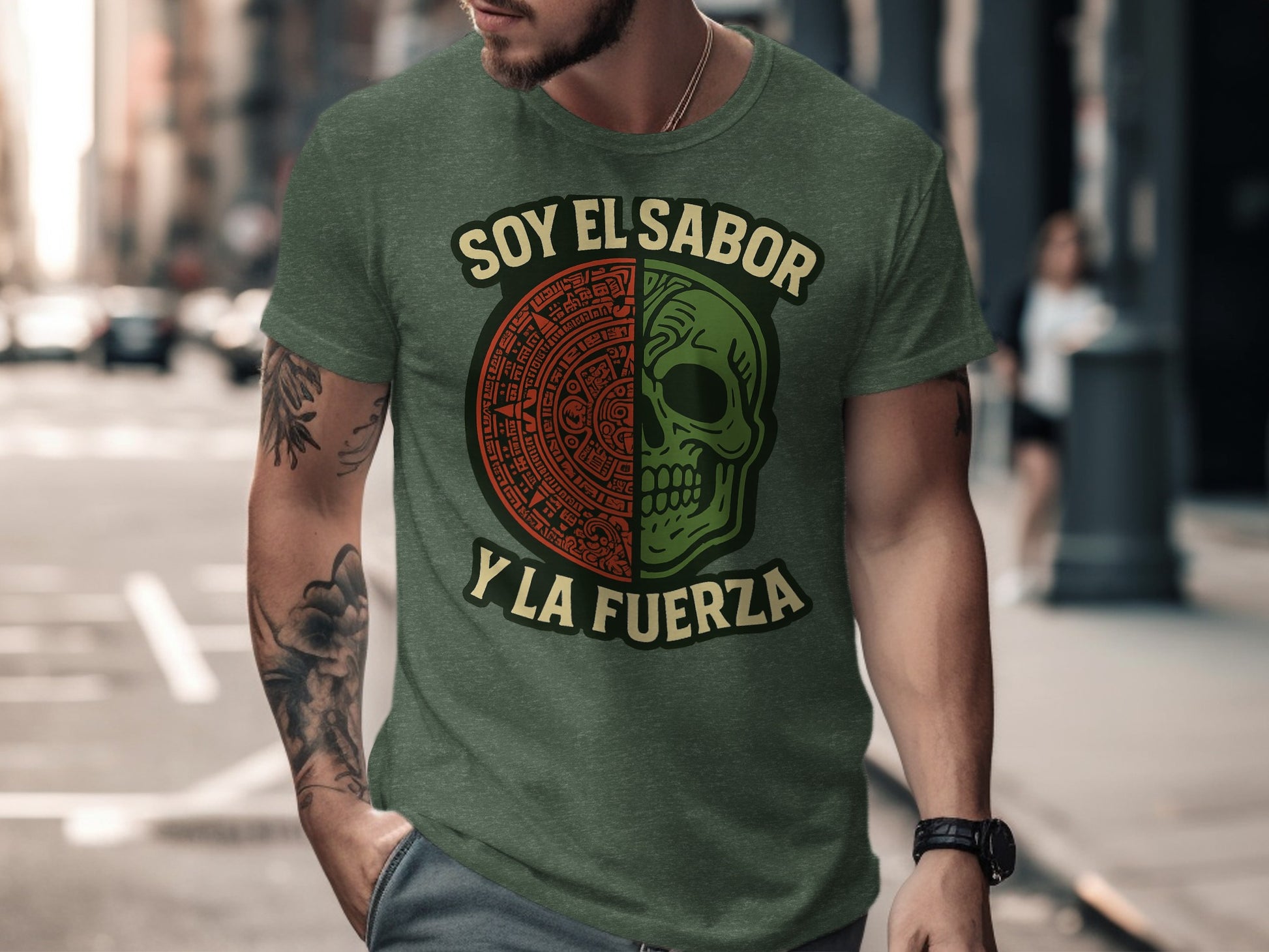 Soy El Sabor Y La Fuerza Graphic T-Shirt product