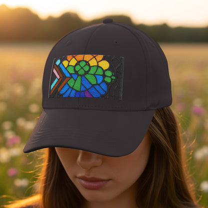 Colorful Stained Glass Window Pattern Hat product