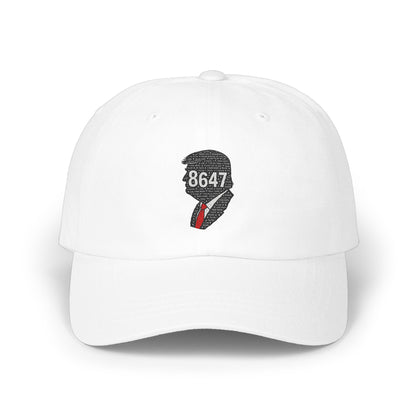 8647 Embroidered Hat with Iconic Silhouette design product type