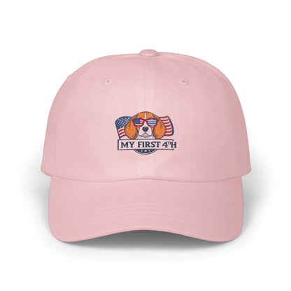 My First 4th Embroidered Pink Hat Product