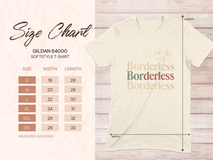 Borderless Design Softstyle T-Shirt product