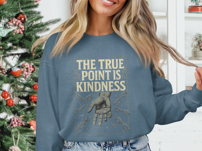 The True Point Is Kindness Print Pullover product