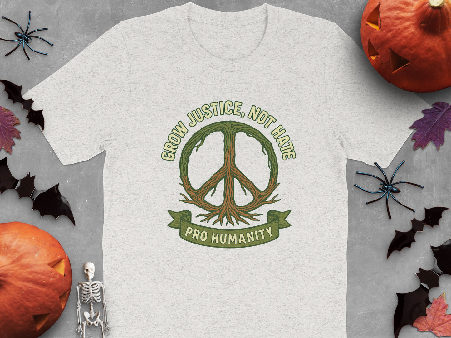 Grow Justice Not Hate Pro Humanity Shirt product type