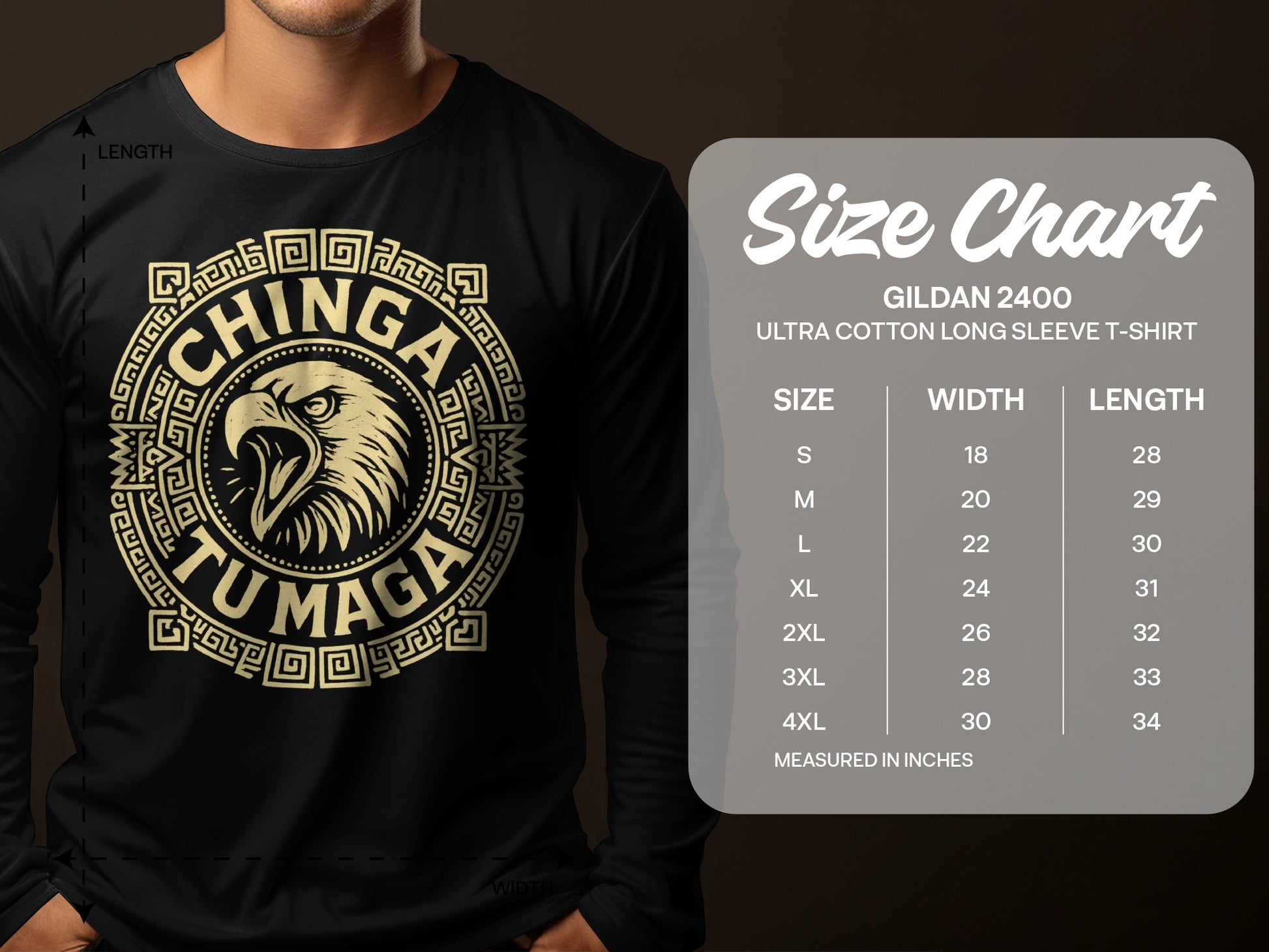 Chinga Tu Maga Ultra Cotton Long Sleeve T-shirt