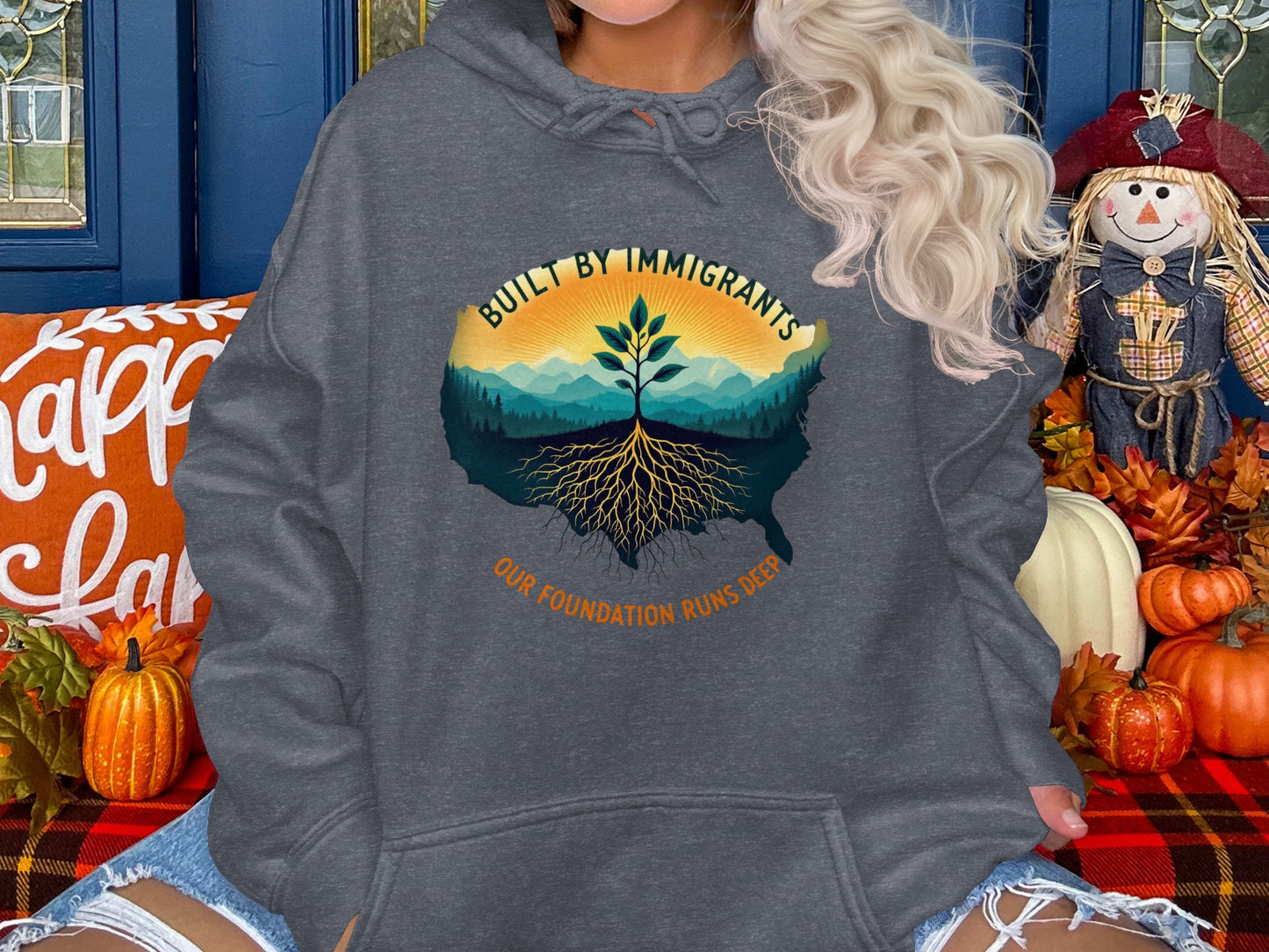 Built by Immigrants Foundation Roots Hoodie product type
