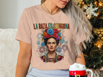 La Raza Es Chingona Graphic T-Shirt