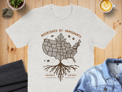 Nourished by Immigrants Our Roots Run Deep product type