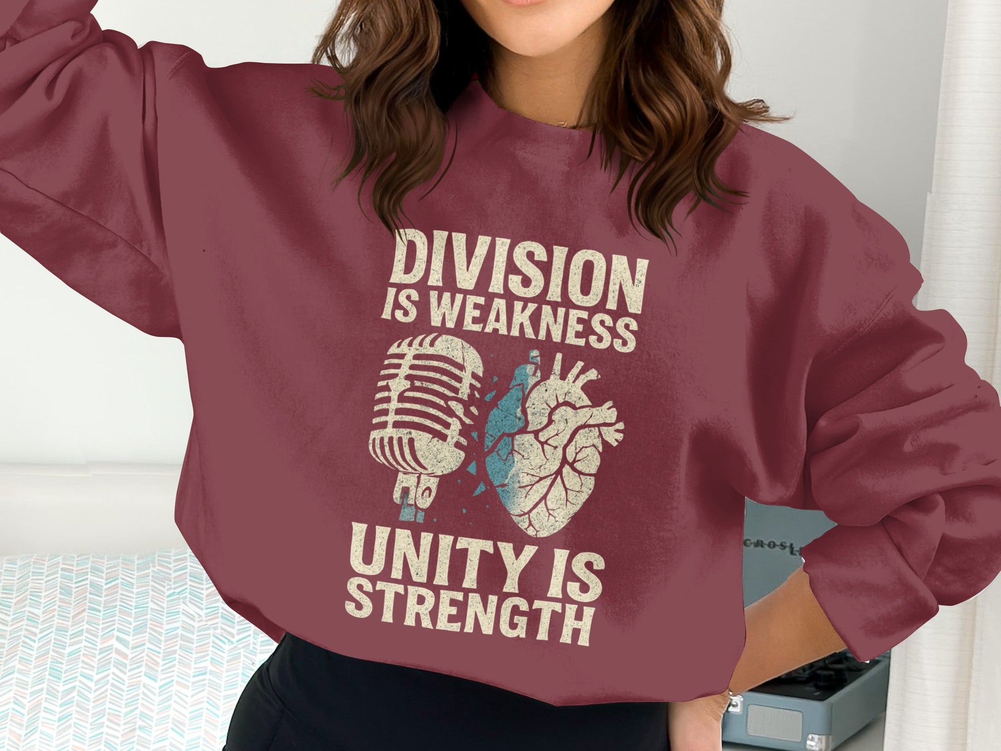Division is Weakness Unity is Strength Sweatshirt product