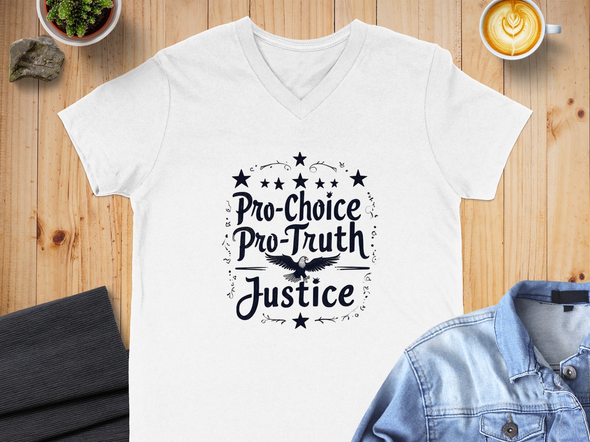 Pro-Choice Pro-Truth Justice Graphic T-Shirt product type