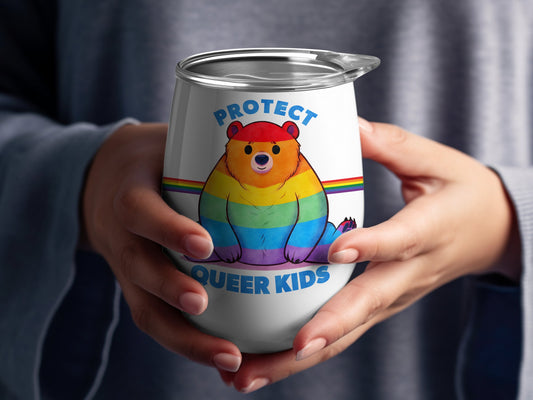 Protect Queer Kids Rainbow Bear Design product