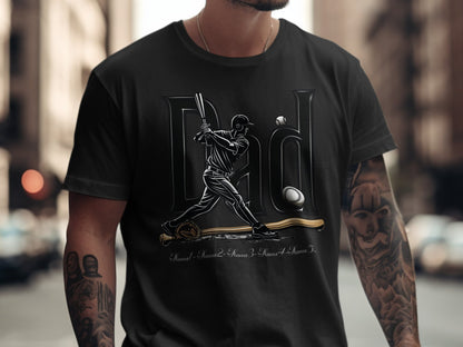 Baseball Dad Graphic Tee for Sports Enthusiasts product