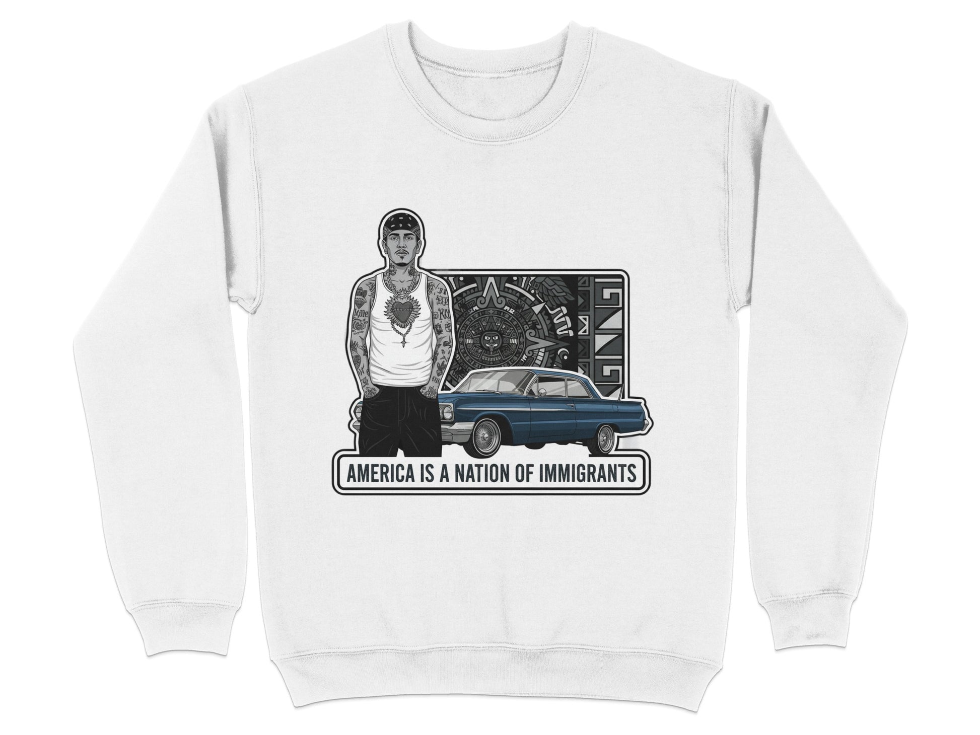 America Is A Nation Of Immigrants Sweatshirt