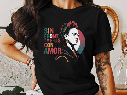 Colorful Artistic Design Sin Fron Tieras Con Amor product type