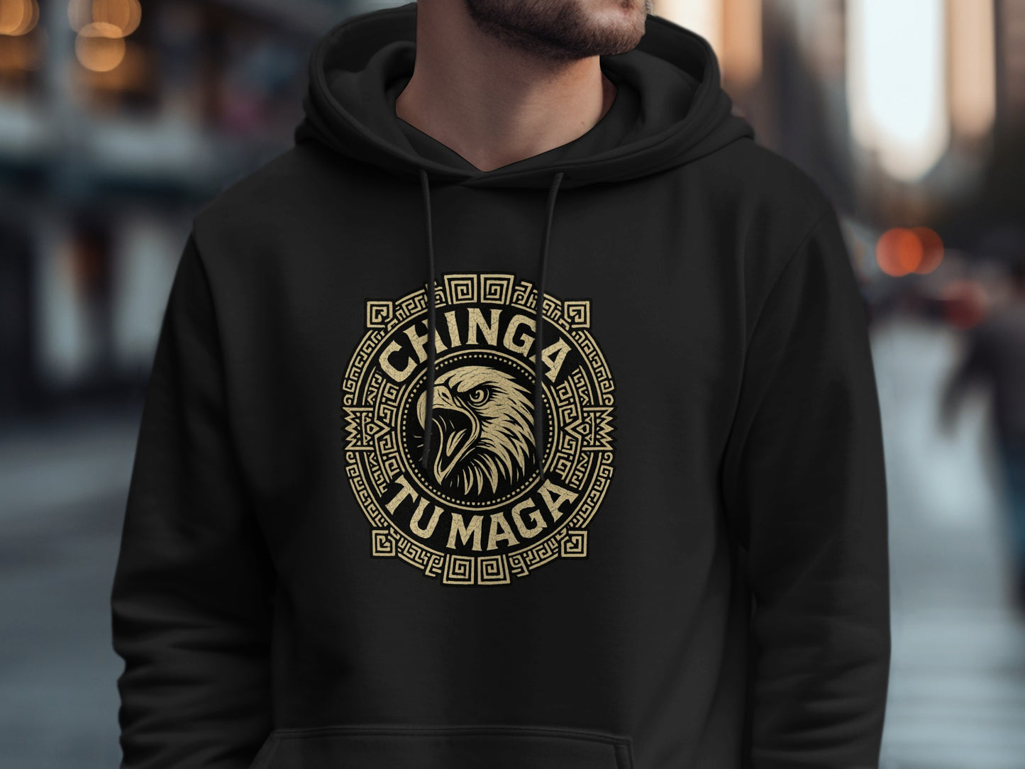 Chinga Tu Maga Eagle Graphic Hoodie product