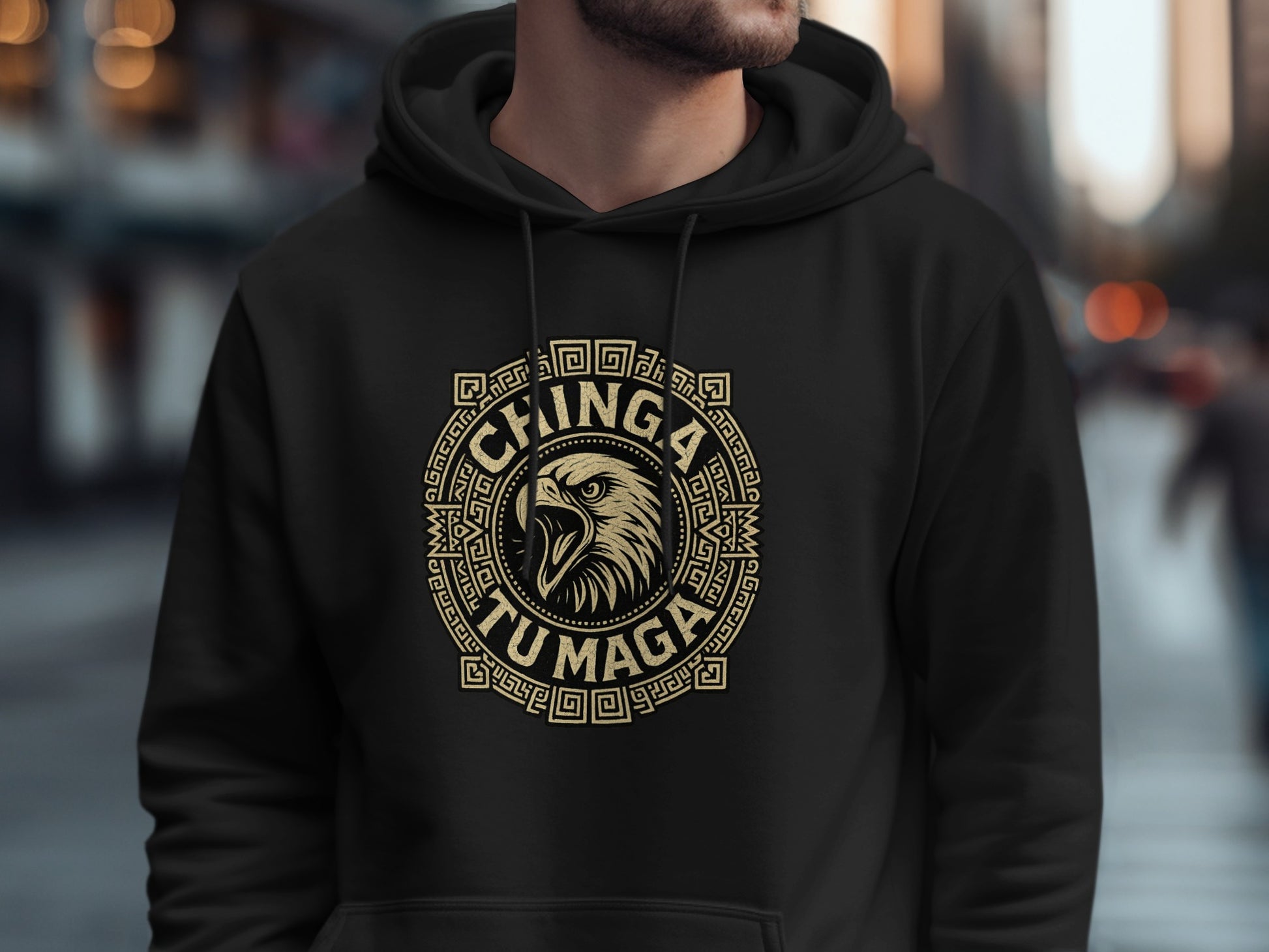 Chinga Tu Maga Eagle Graphic Hoodie product
