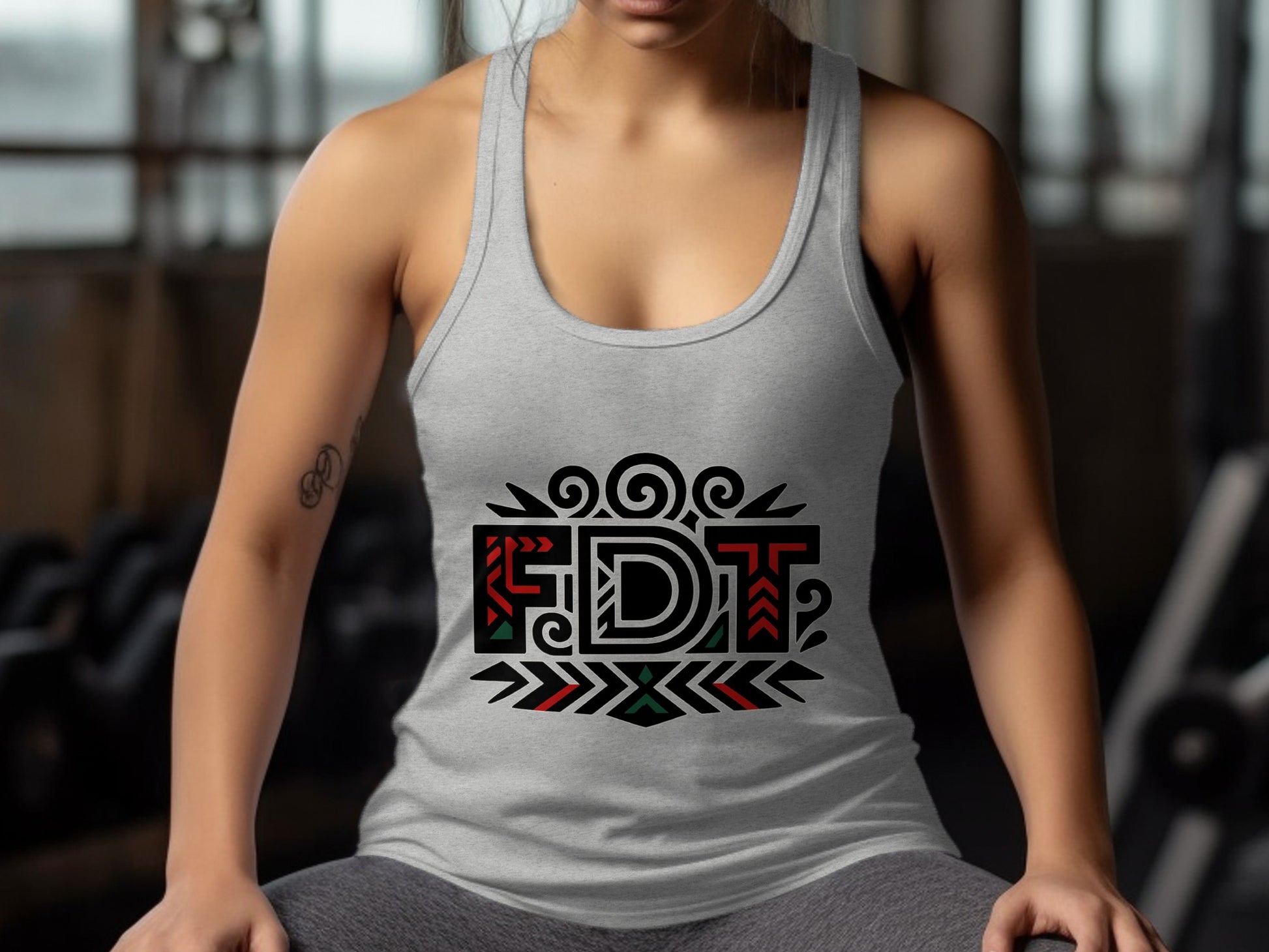 Stylish FDT Gym Tank Top Designed For Fitness Enthusiasts