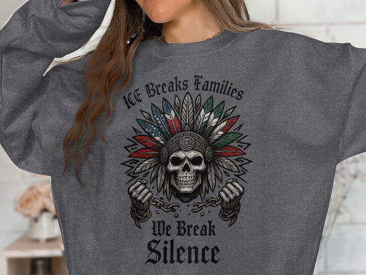 ICE Breaks Families We Break Silence Shirt