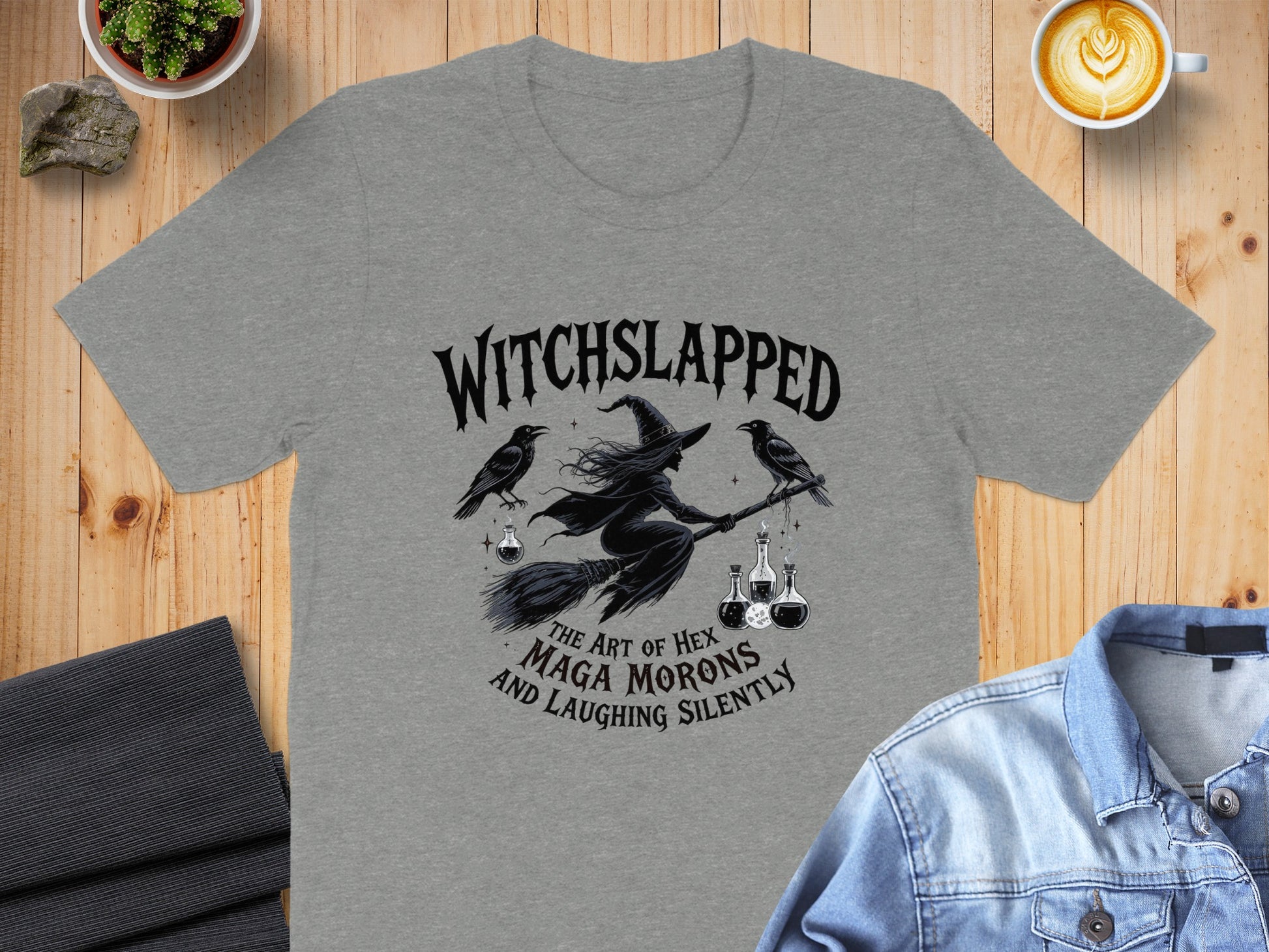 Witchslapped Maga Morons Graphic T-shirt product