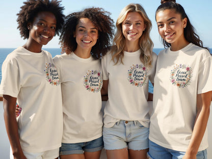 Grace Passed Down Custom Lettering Graphic Shirt product type