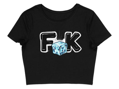 Funky Ice Block Graphic Crop Top product type