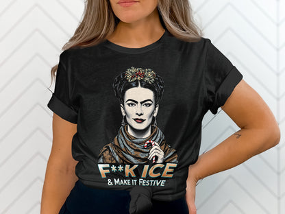 F**k Ice and Make It Festive Graphic T-shirt