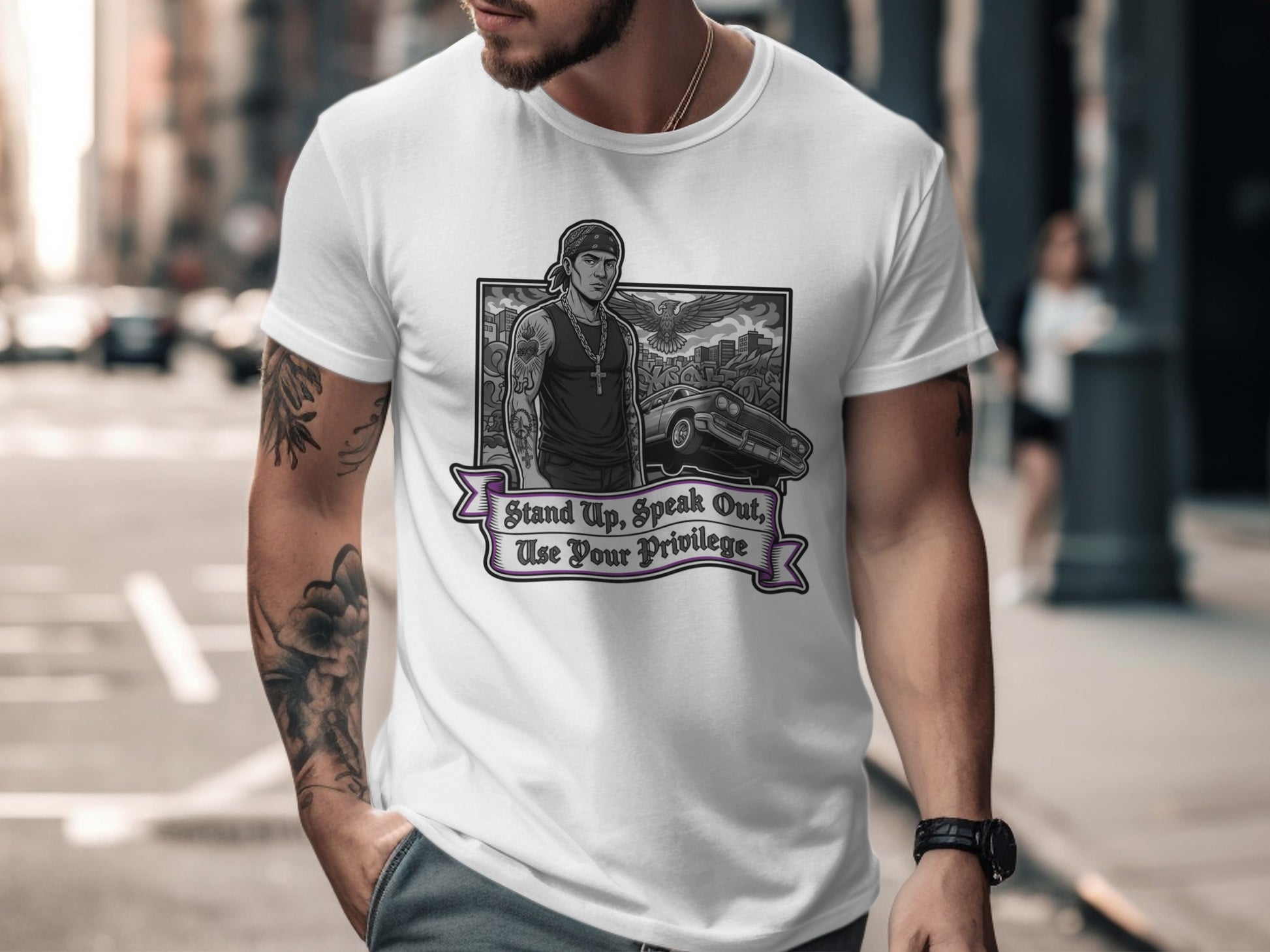 Stand Up Speak Out Use Your Privilege T-Shirt