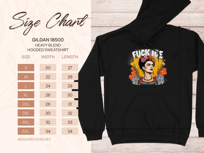 Artistic Frida Hoodie with Bold Statement sweatshirt