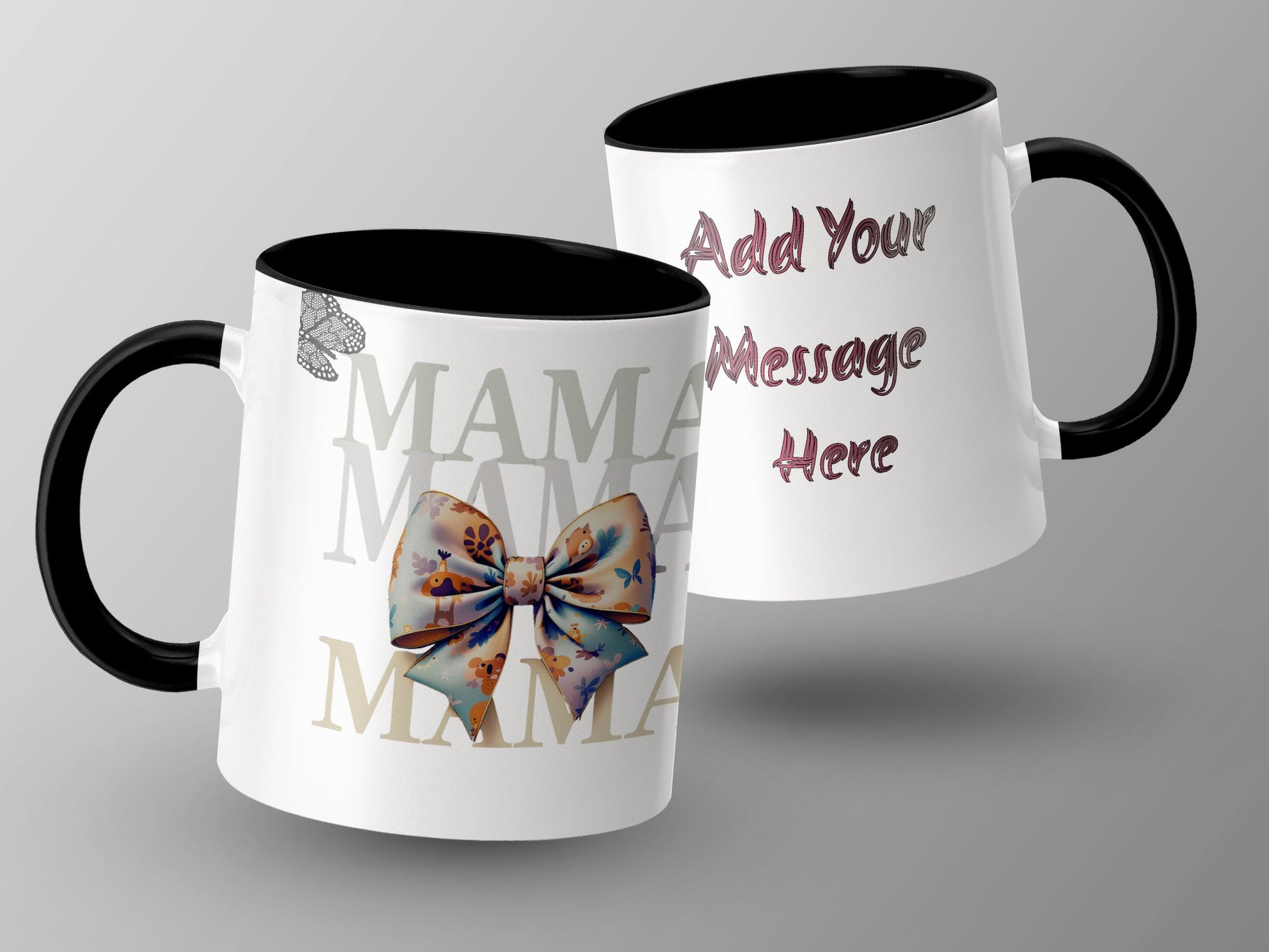 Custom Mama Themed Mug for Personalized Message product