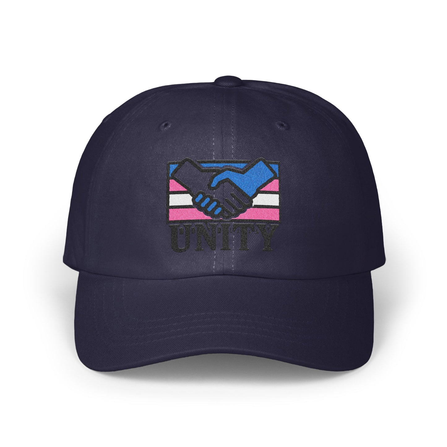 Unity Handshake Symbol Design Baseball Cap product