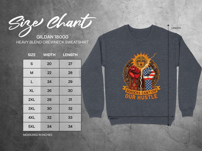 Borders Can't Stop Our Hustle Sweatshirt product type