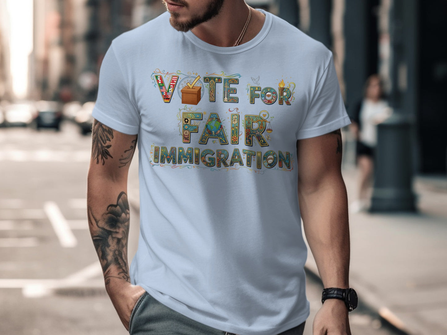 Vote for Fair Immigration T-shirt