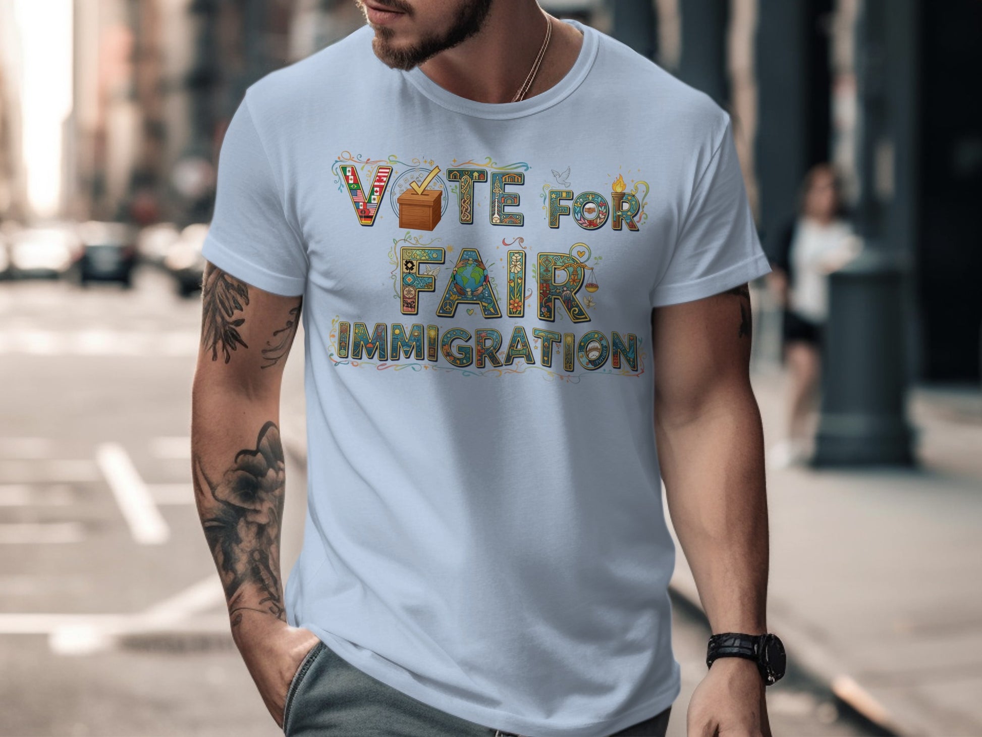 Vote for Fair Immigration T-shirt