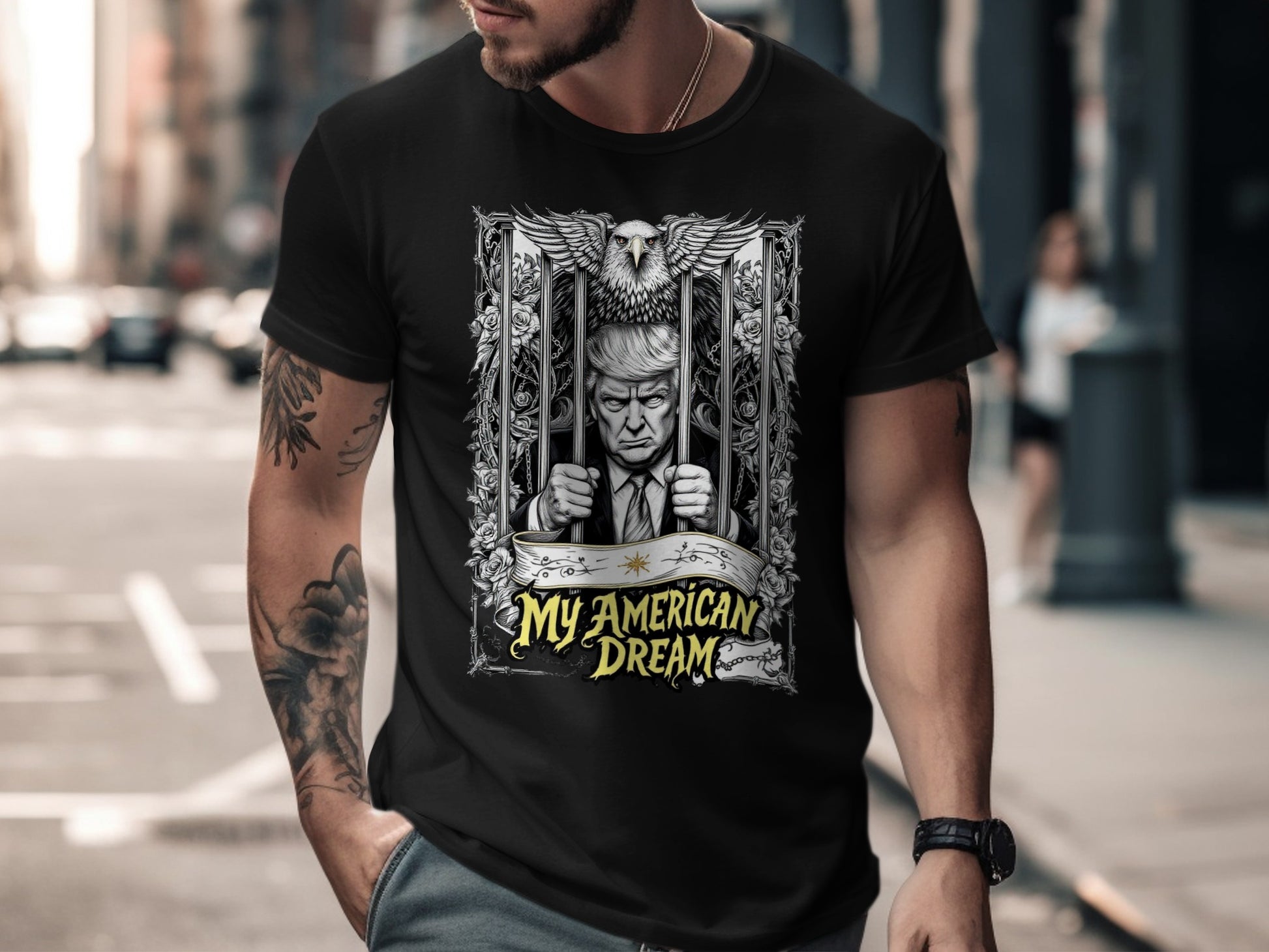 My American Dream Graphic Short Sleeve Shirt product