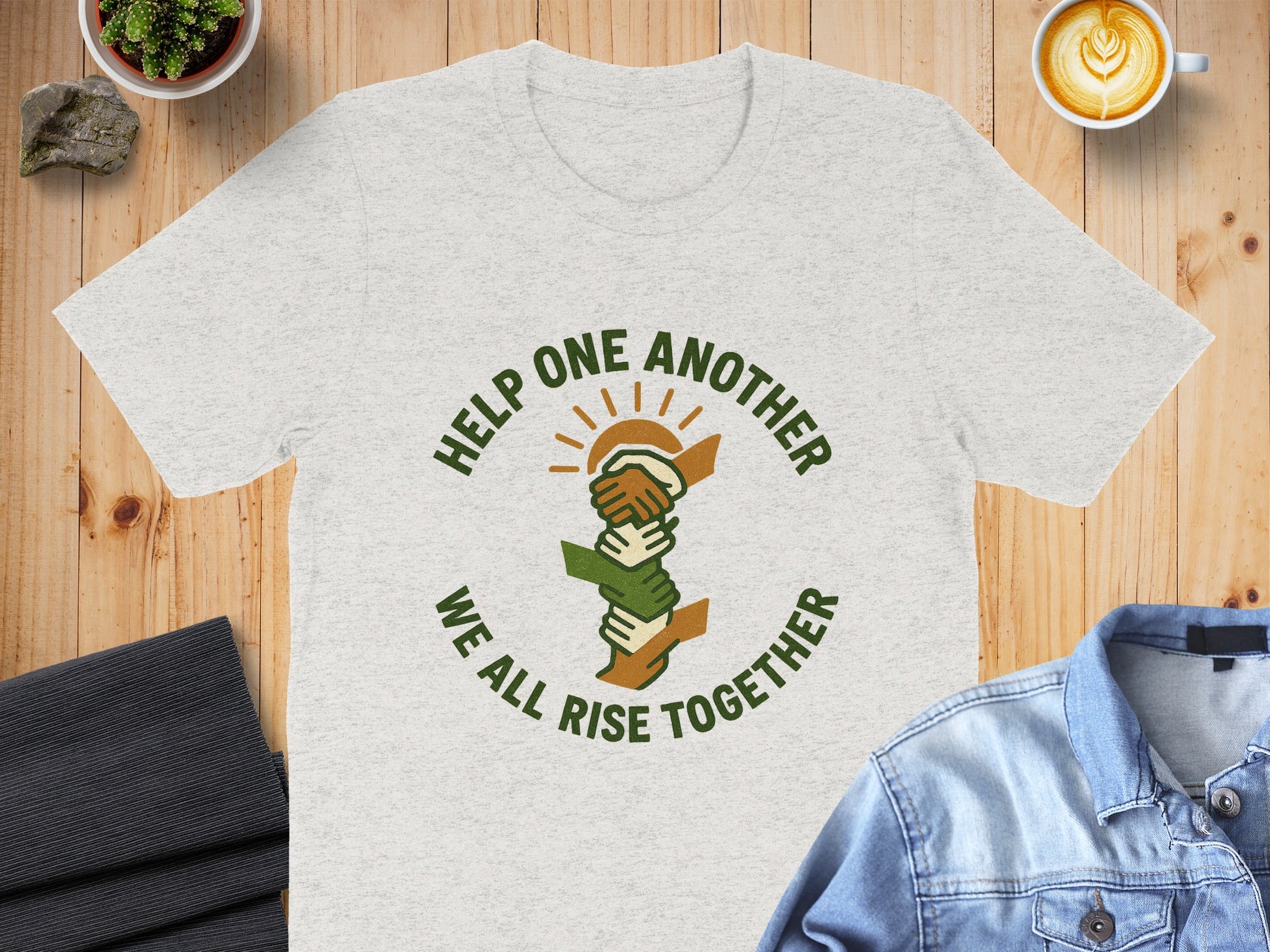 Help One Another We All Rise Together Shirt product