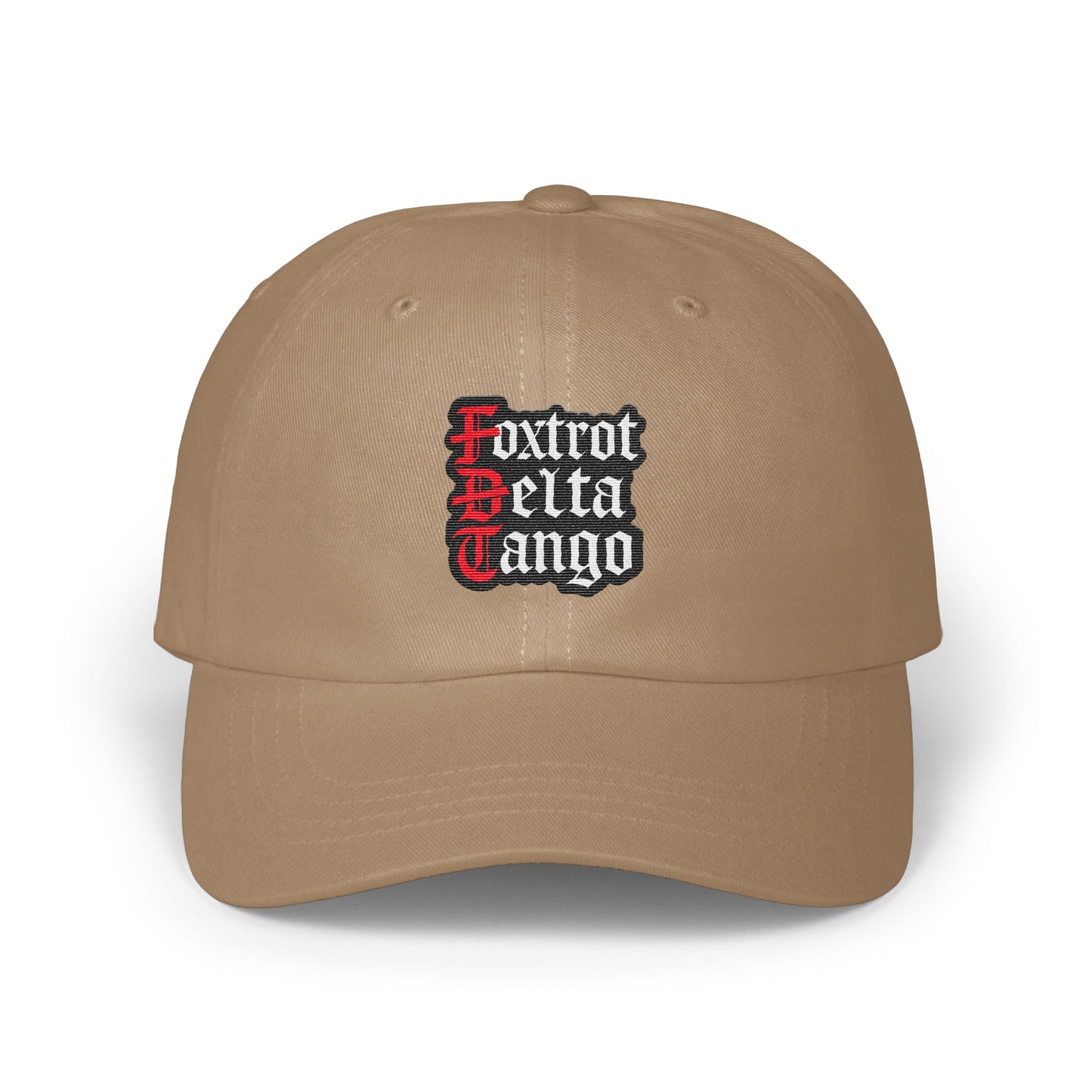 Foxtrot Delta Tango Dad Hat for Casual Comfortable Use Hat