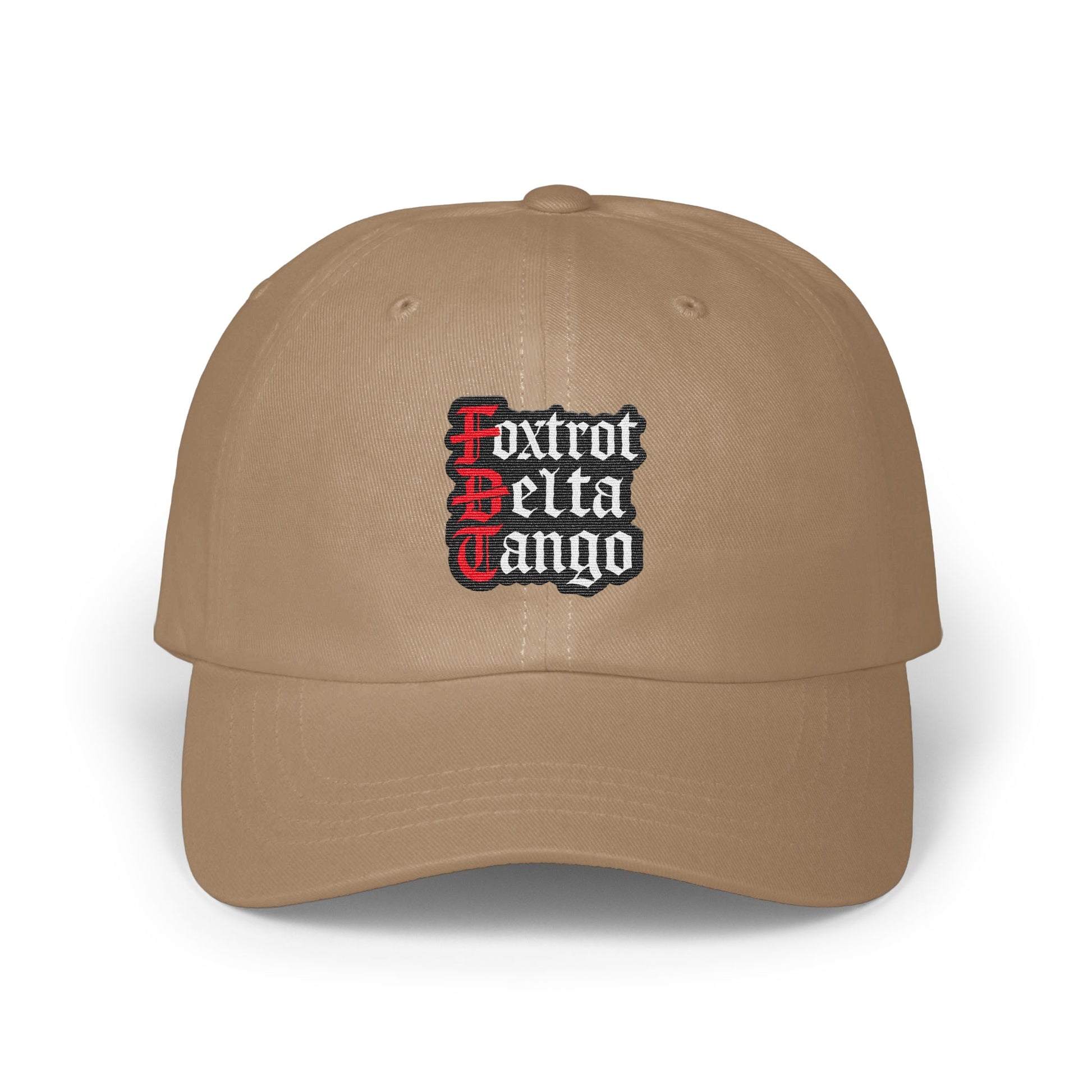 Foxtrot Delta Tango Dad Hat for Casual Comfortable Use Hat