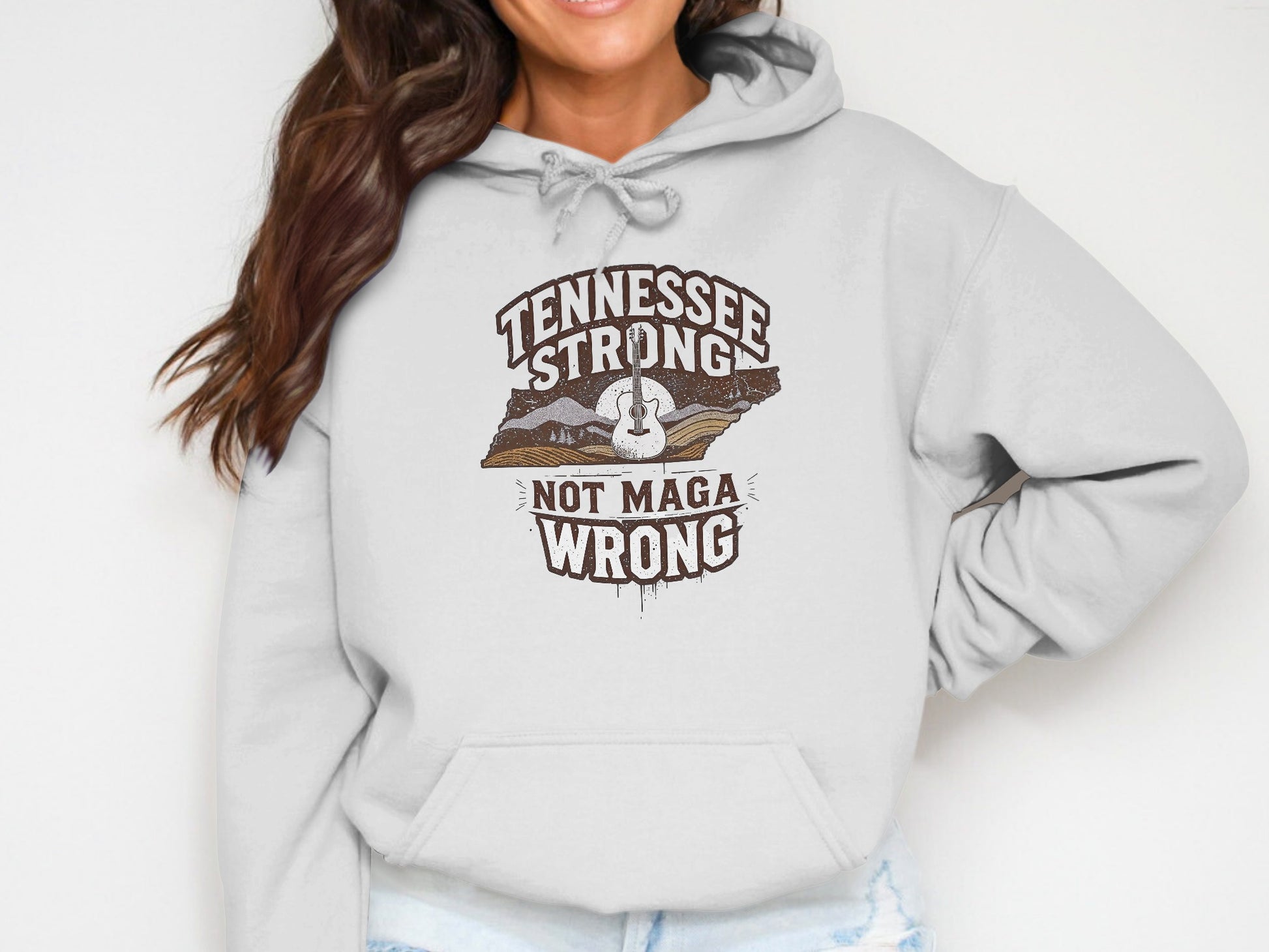 Tennessee Strong Not Maga Wrong Hoodie product type