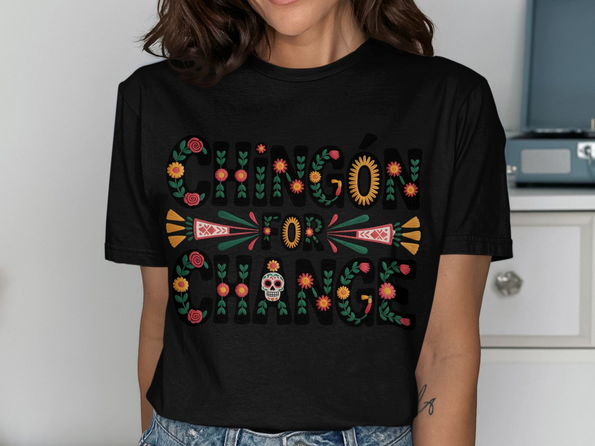 Chingón or Chingona Graphic Printed Shirt product