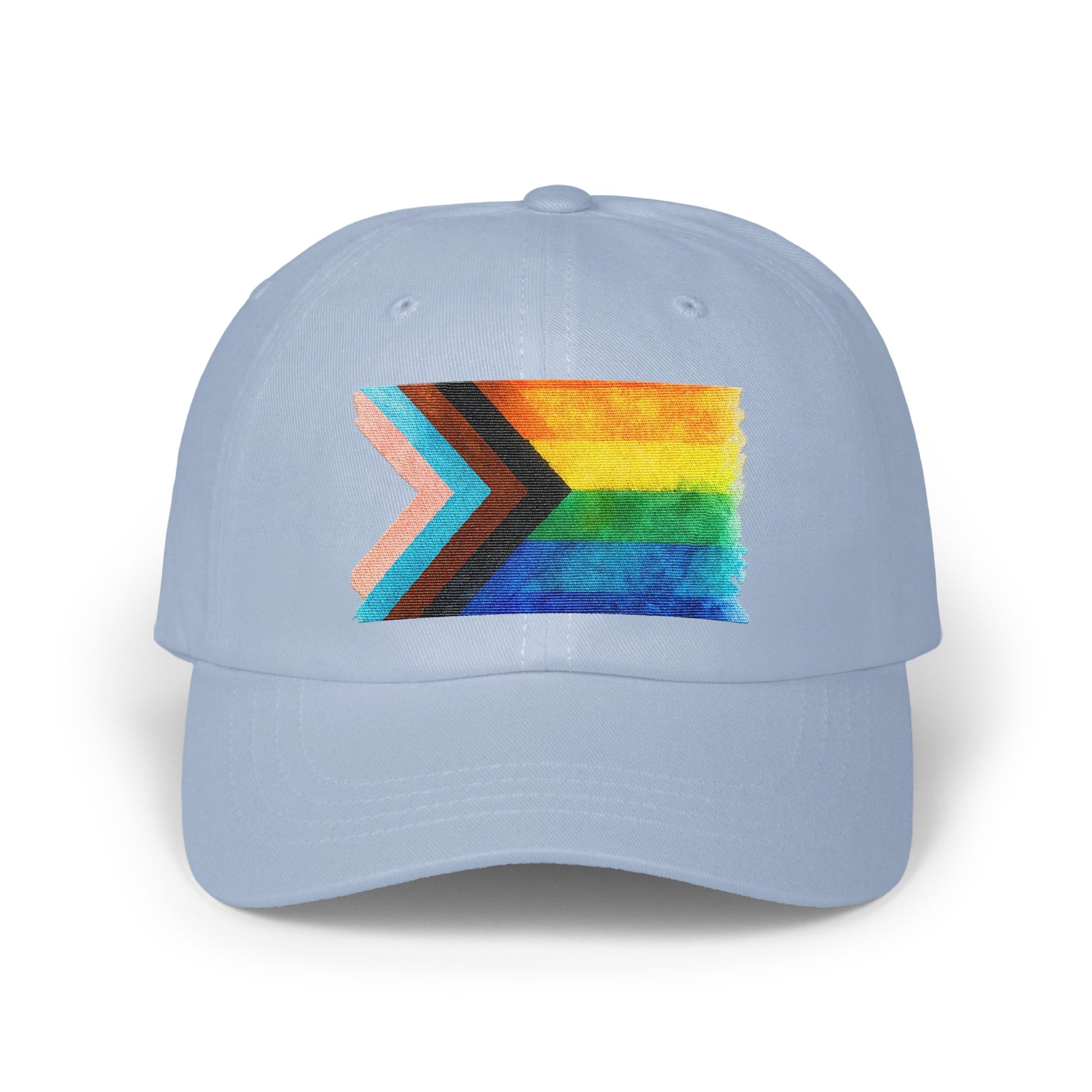 Pride Flag Design Light Blue Cap Hat product
