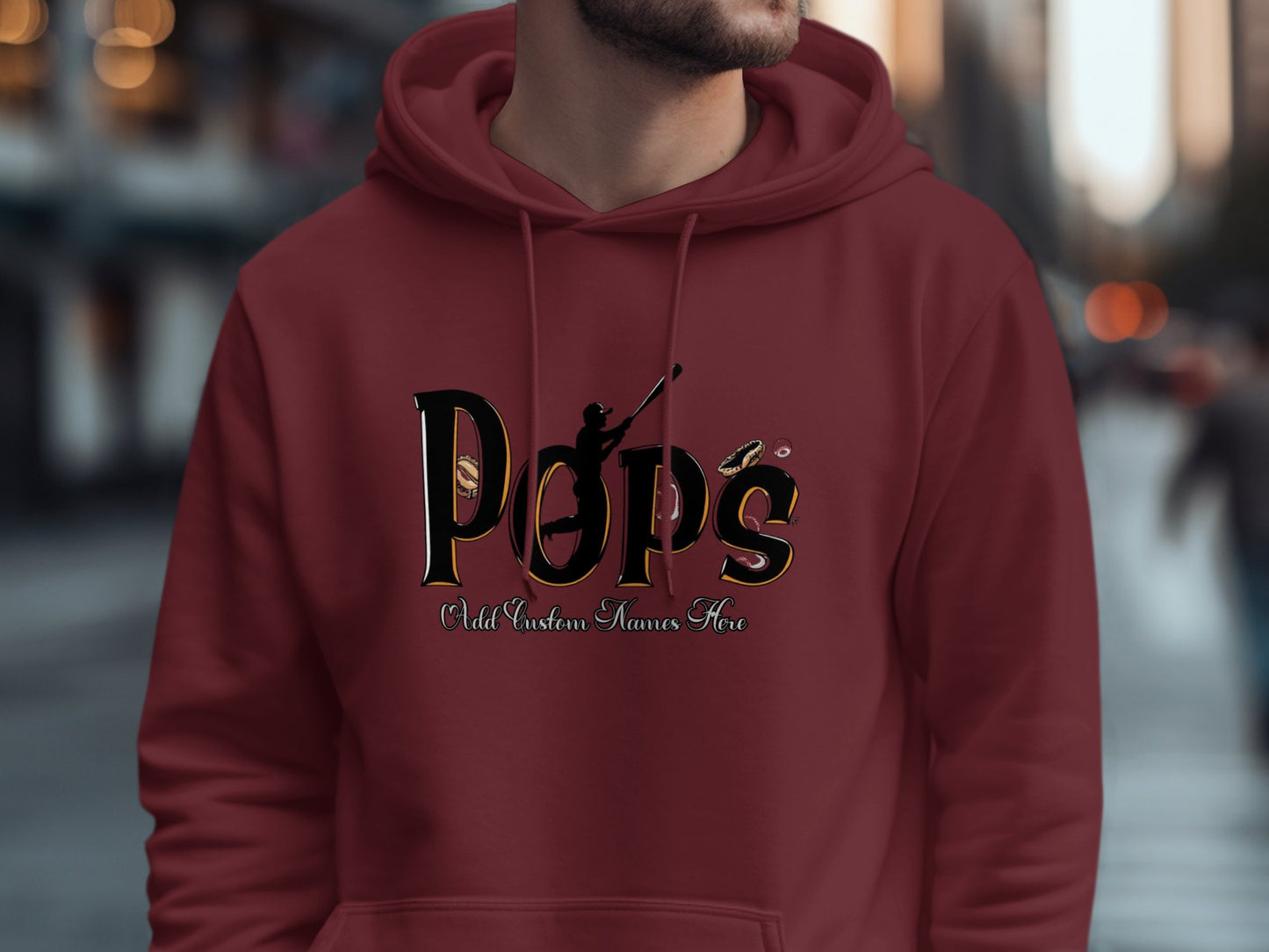 Pops Bold Custom Famous Hero Graphic Hoodie product