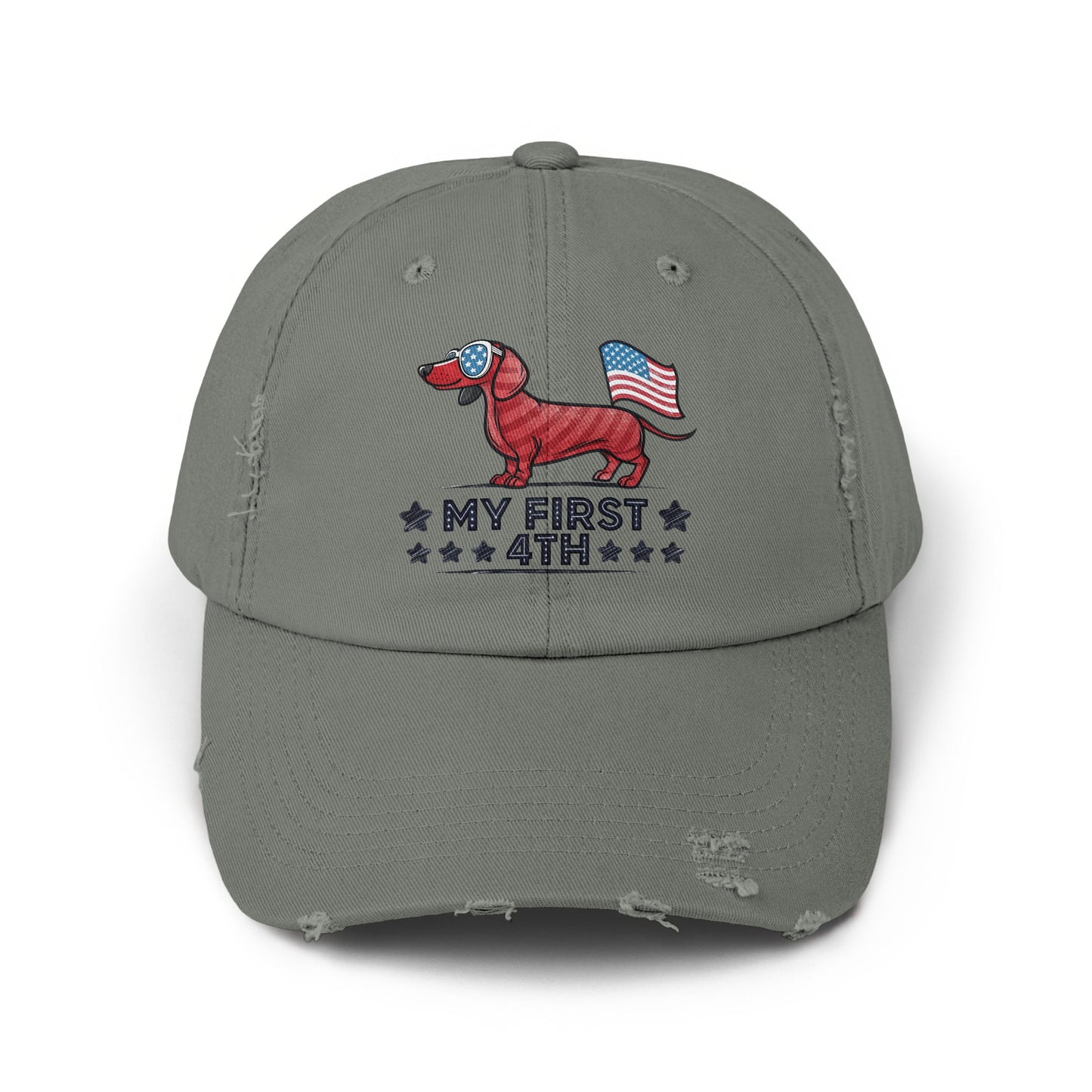 My First 4th Dachshund American Flag Hat product