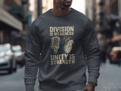 Division Is Weakness Unity Is Strength sweatshirt