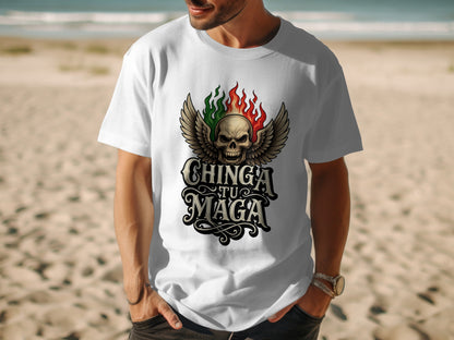 Bold Skull 'Chinga Tu Maga' Unisex T-Shirt product type