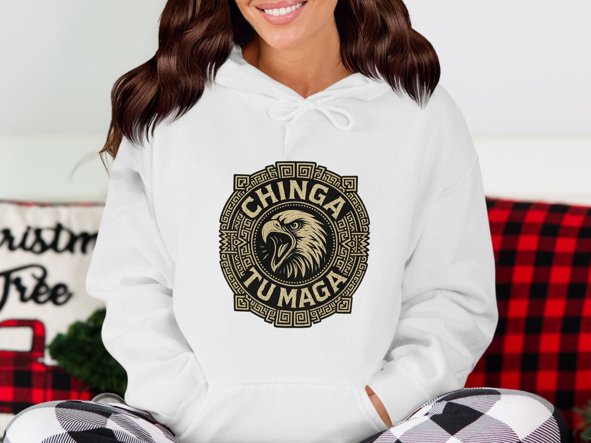 Unique Chinga Tu Maga Graphic Hoodie product