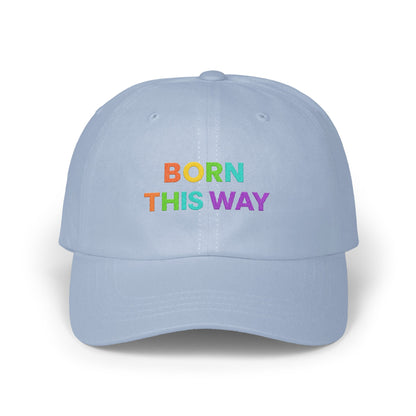 Born This Way Colorful Embroidery Cap Hat product