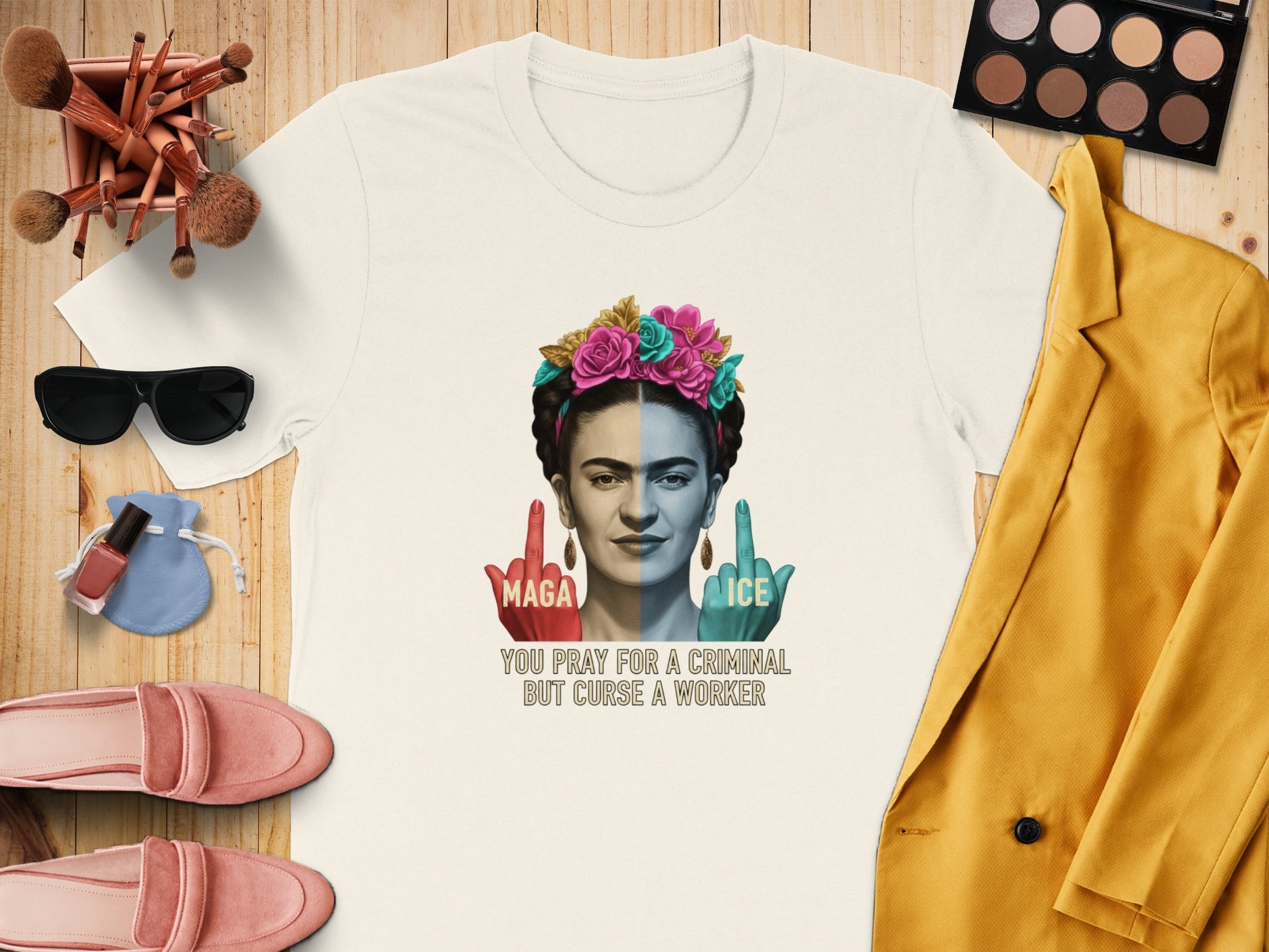 You Pray for a Criminal But Curse A Worker Shirt