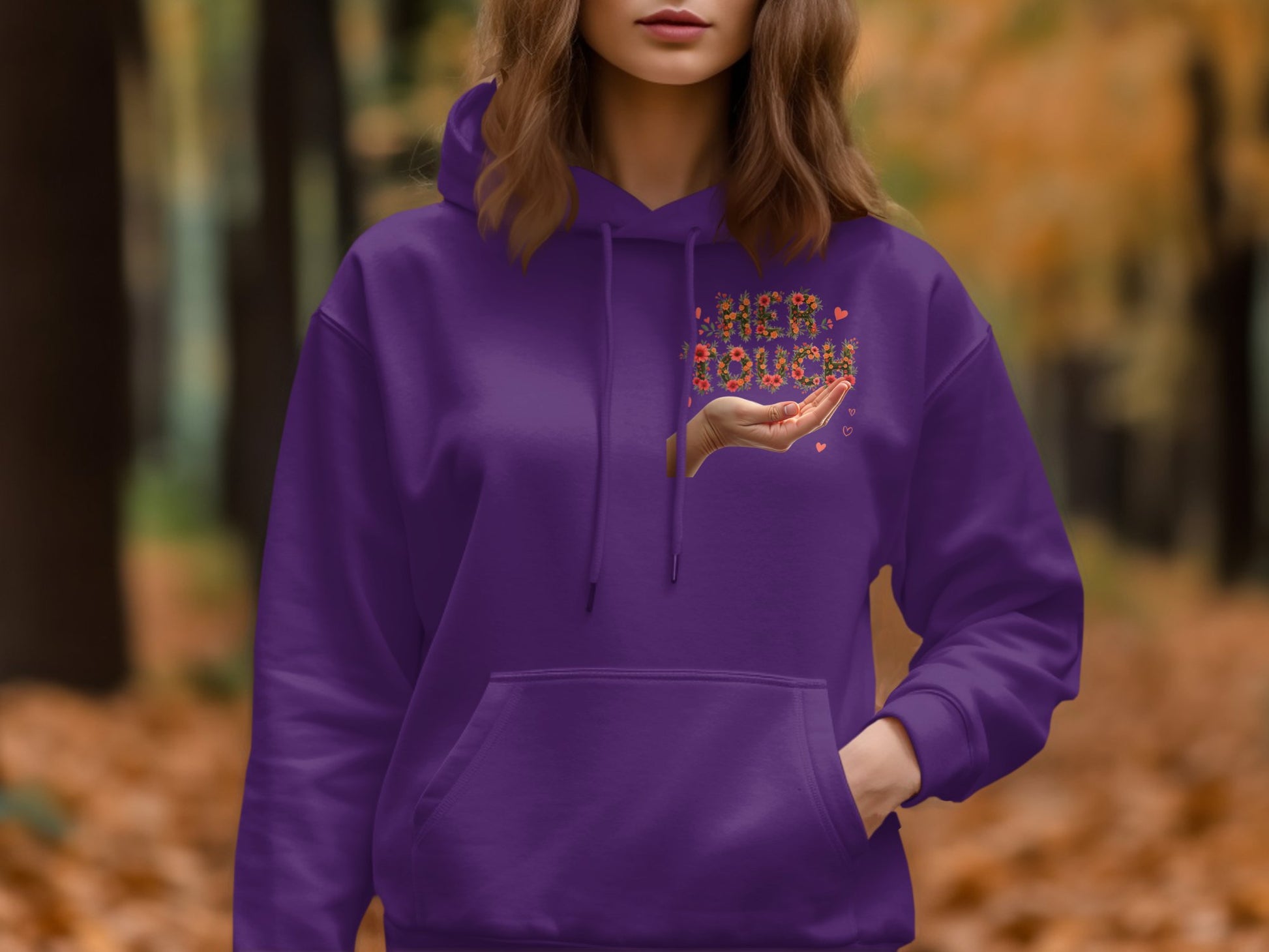 Unique Purple Hoodie with Creative Design product type